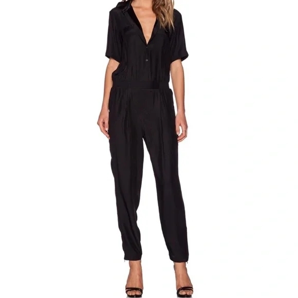Atm Anthony Thomas Melilla Silk Jumpsuit